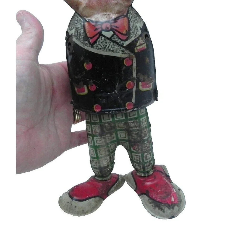 Marx Tin Litho Funny‎ Face Harold Lloyd Wind Up Walker Toy